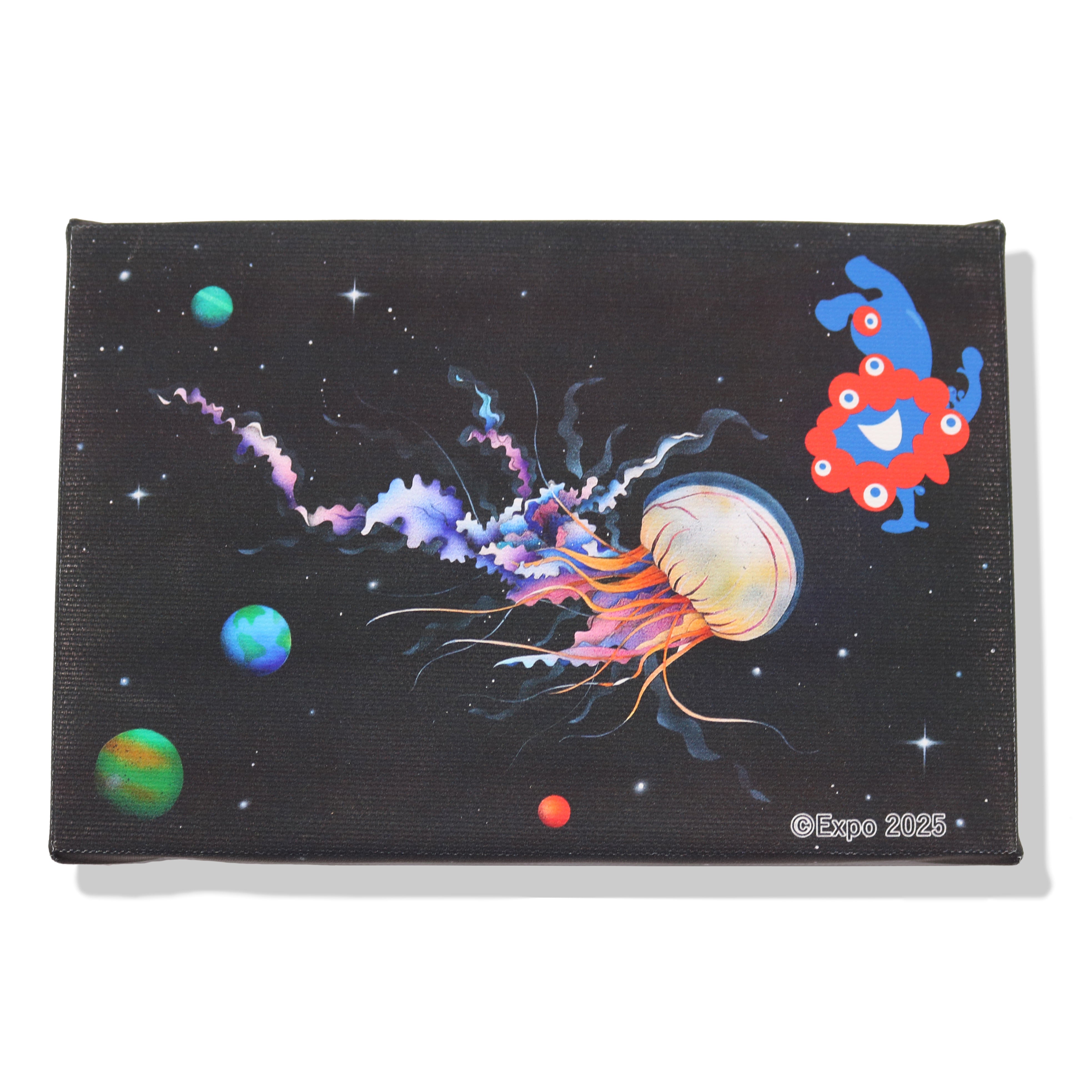 Expo 2025 ミャクミャク キャンバスジクレー印刷 深海宇宙 P0号