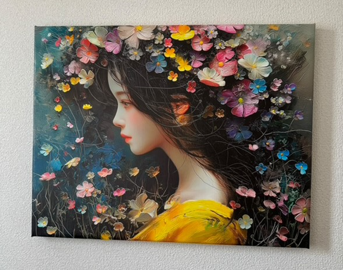 言葉を超えた「空気感」を形に。占いカウンセラーが描く幻想世界を、一枚のアートへ。
