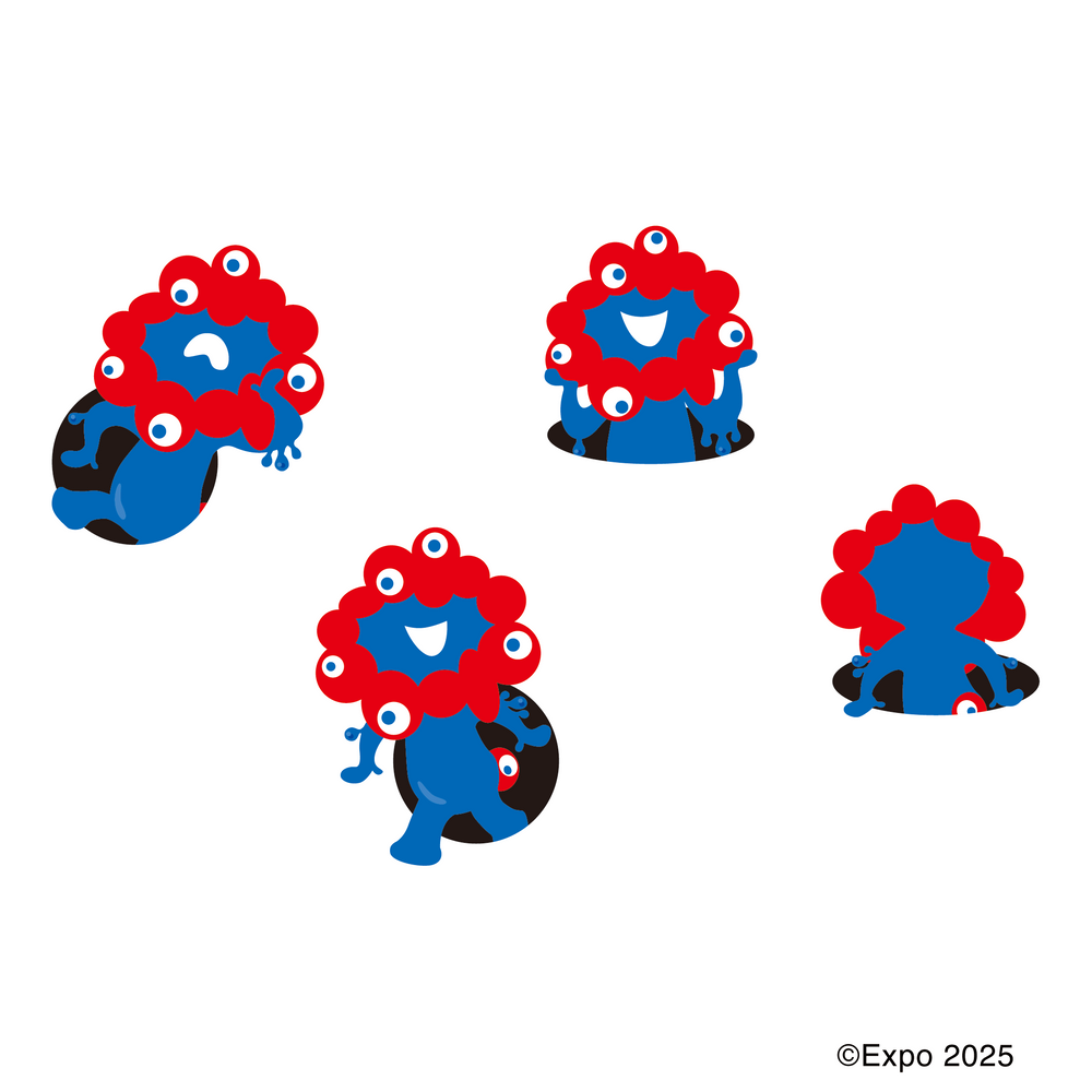 ホールインミャクミャク【ホワイト】