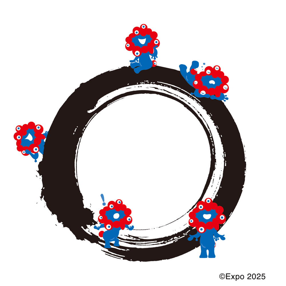 筆丸ミャクミャク【カラー】