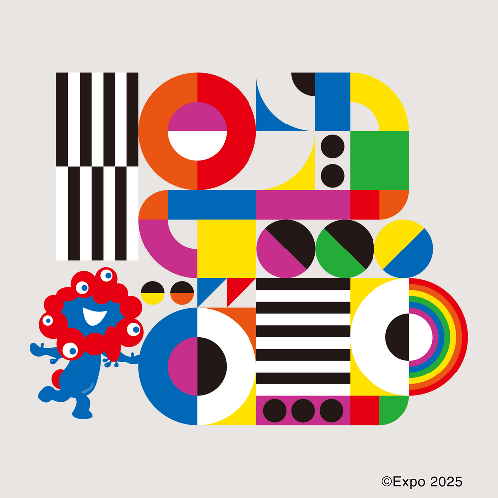 アーティスティックミャクミャク【グレー】