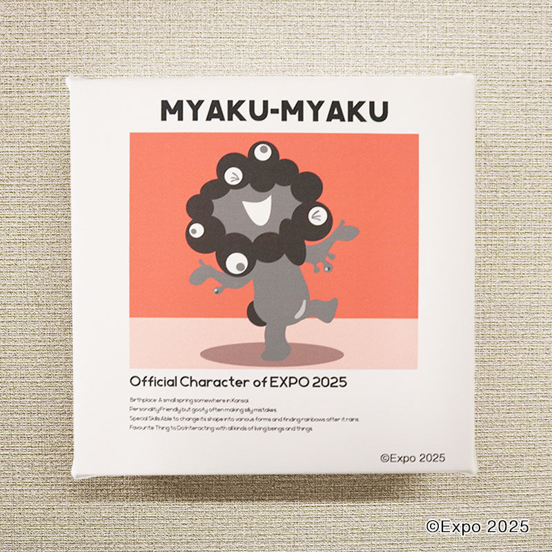 黒ミャクミャク × レッド _ 2025mlo – クリエイティブウォール