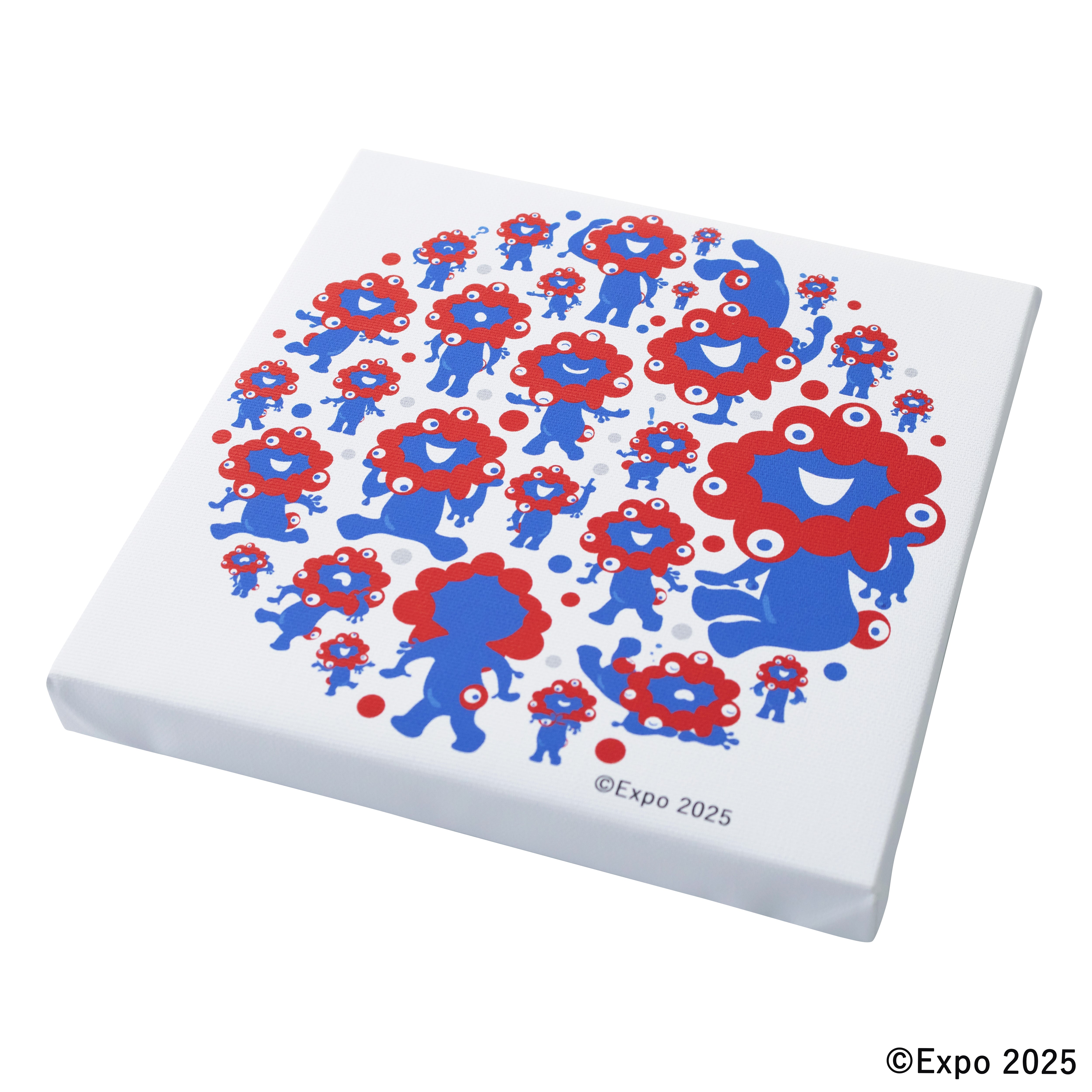 EXPO2025 ミャクミャク キャンバスジクレー印刷 集合 CPS00114