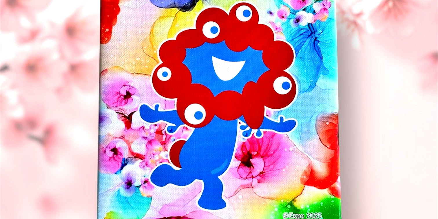 ©Expo 2025 ミャクミャク るんるん花柄