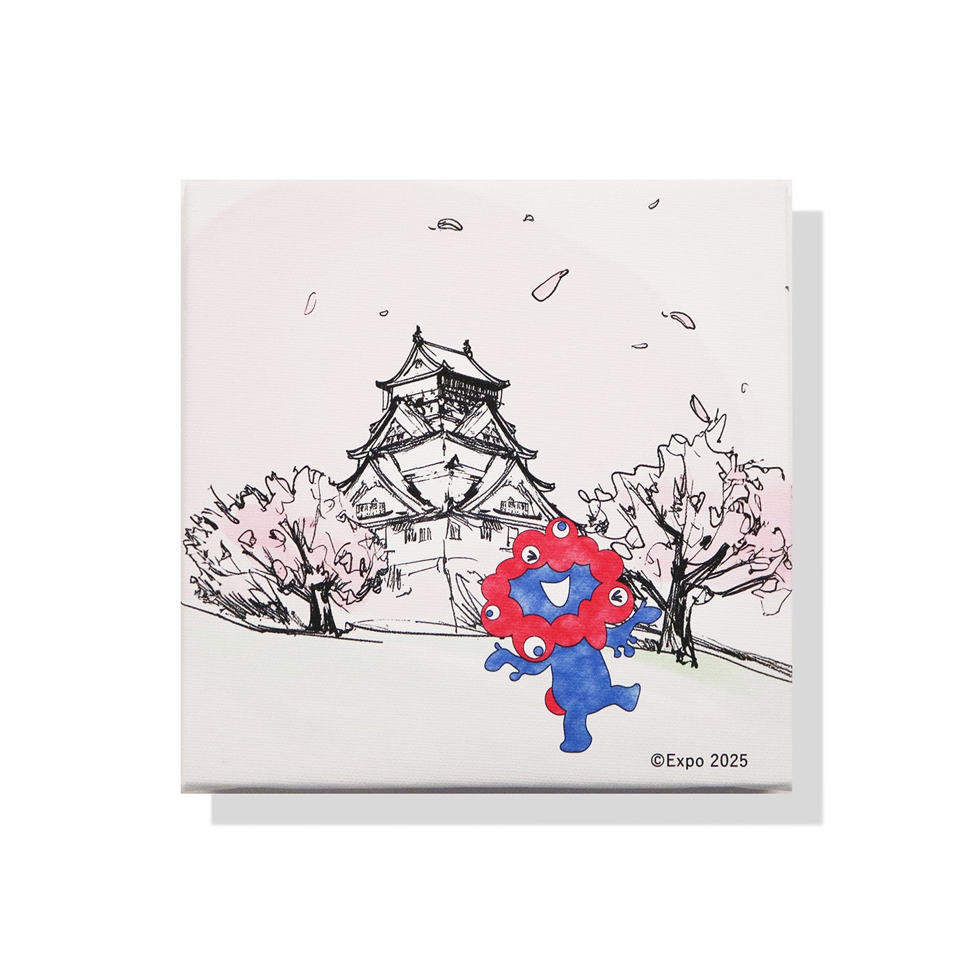 Expo 2025 ミャクミャク キャンバスジクレー和シリーズ「春」 S0号