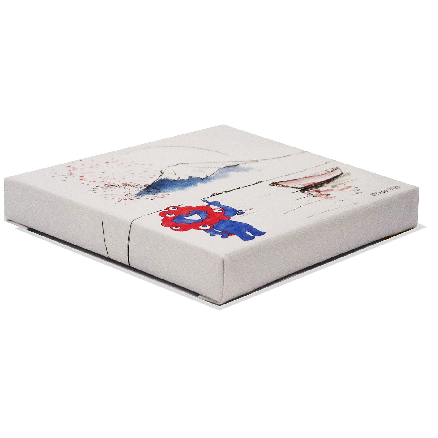 大阪関西万博　ミャクミャク　キャンバスジクレー和シリーズ「夏」S0号 Expo 2025 ミャクミャク キャンバスジクレー和シリーズ「夏」 S0号