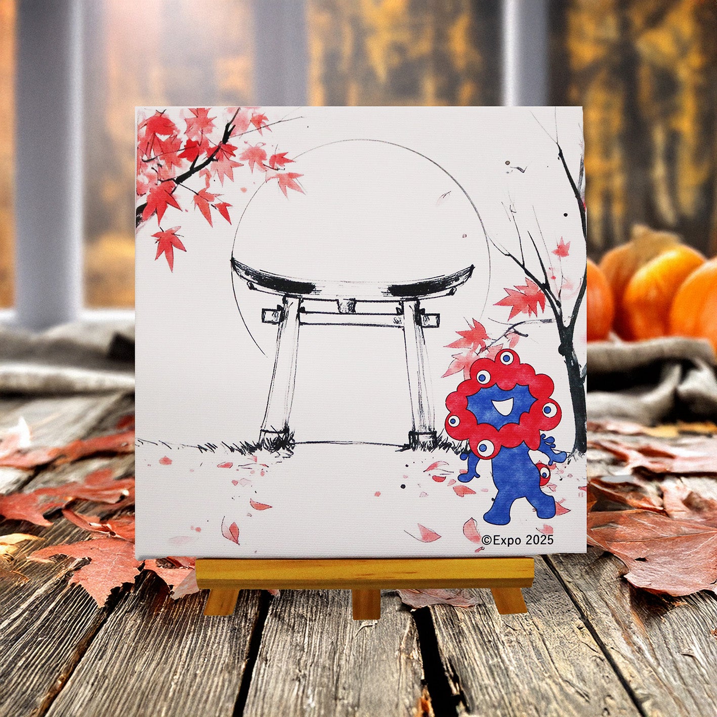 QP直筆キャンバス EXPO2025大阪・関西万博公式ライセンス商品 – クリエイティブ