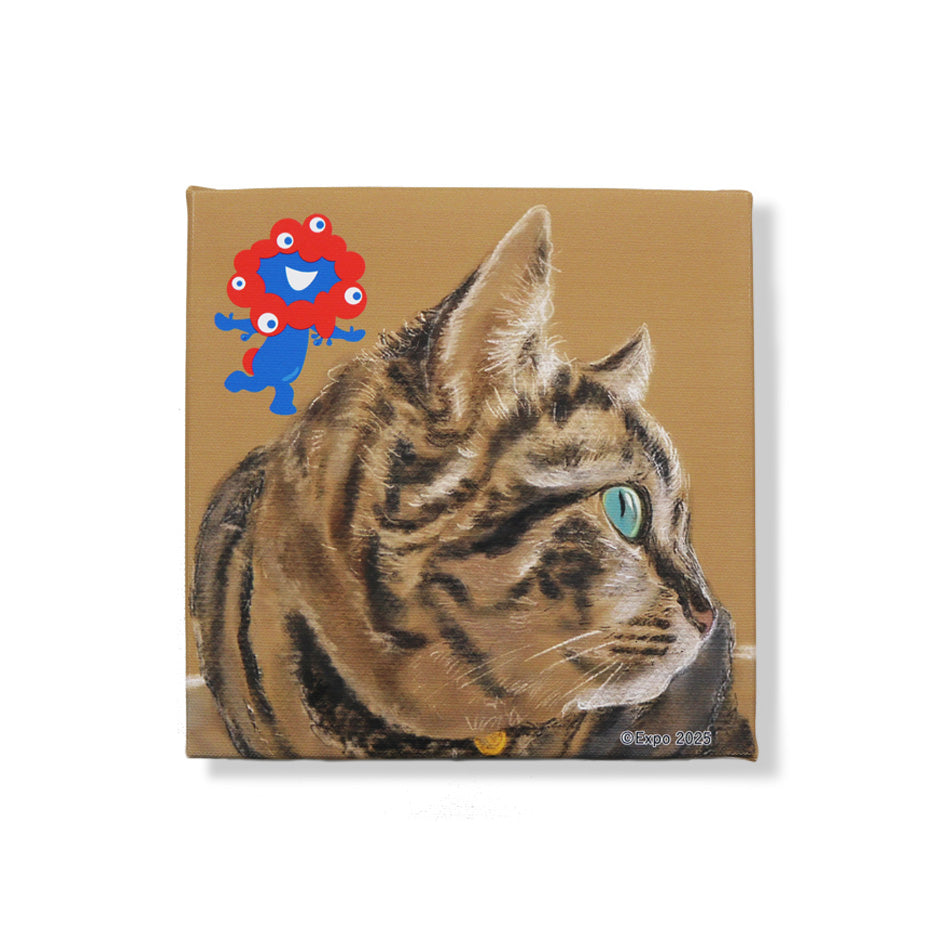 猫とミャクミャク