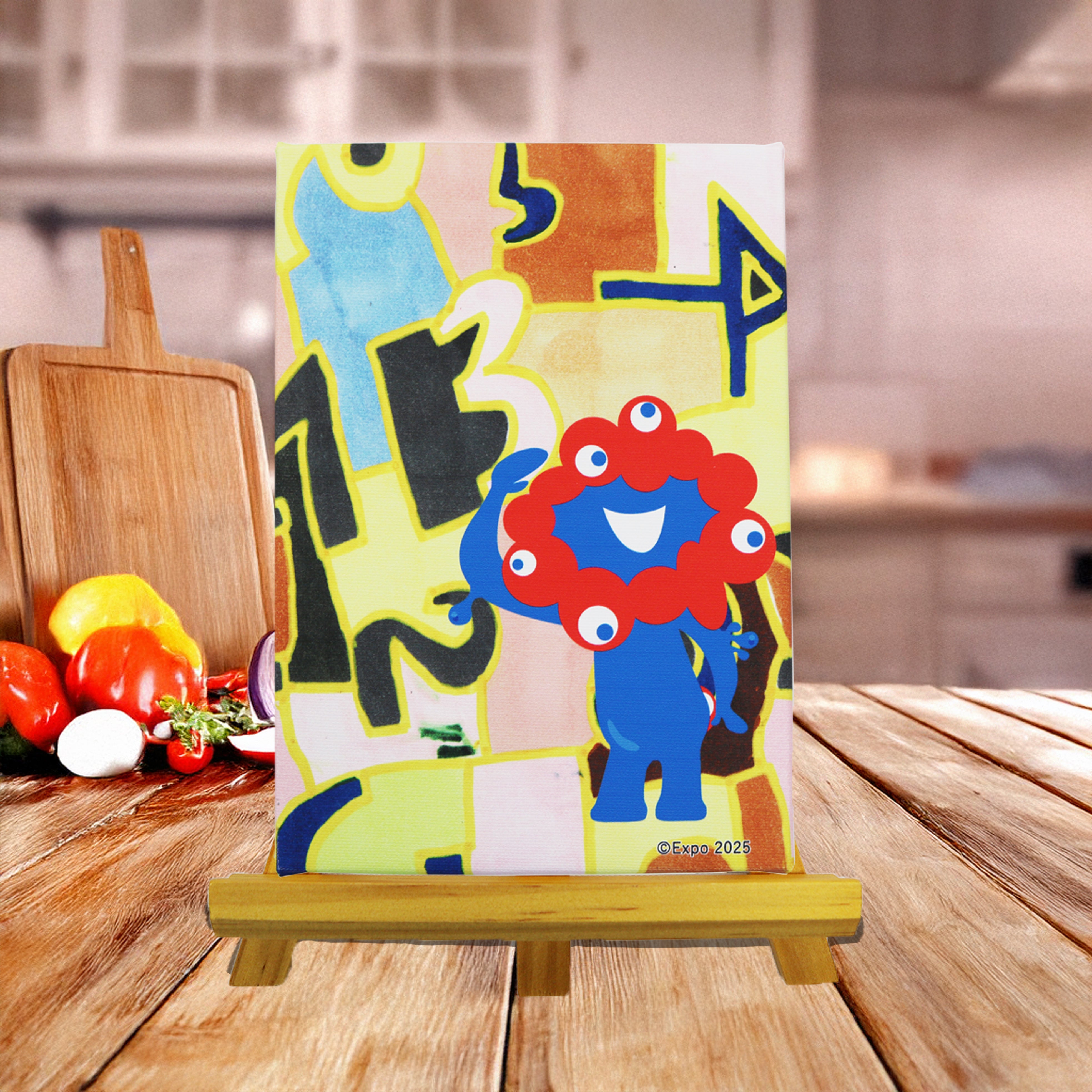 color box town」手描きアクリル原画 A4 額縁無し - メルカリ プリント