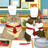 ねこのようしょくやさん_スイーツ作り